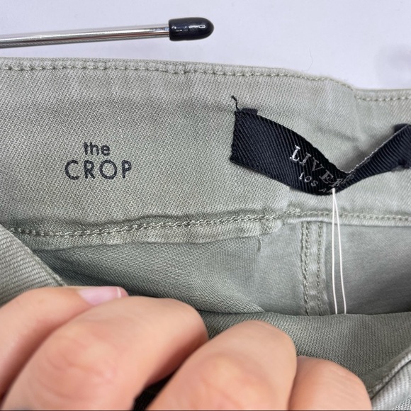 Liverpool Chloe Crop Rolled Cuff High Jean - Picture 4 of 11